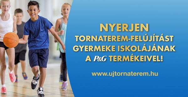 Nyerjen tornaterem-felújítást gyermeke iskolájának a P&G termékeivel!